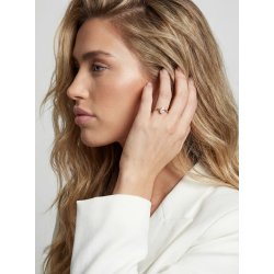 Sardinien Ovale Piccolo ring i forgyldt s�lv fra Sif Jakobs