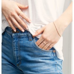 Ellera ring i forgyldt s�lv med zirkoner fra Sif Jakobs