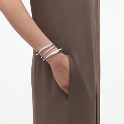 Mercy Big Twist armring i slv fra Georg Jensen