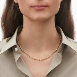 Reflect collier i guld fra Georg Jensen
