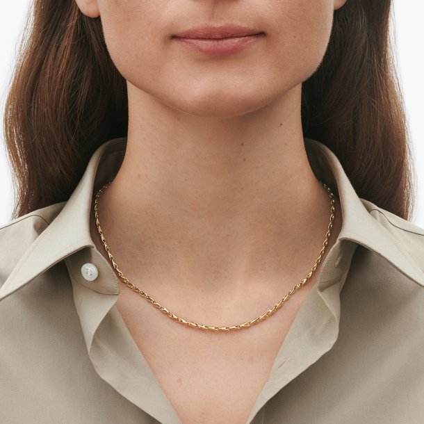 Reflect collier i guld fra Georg Jensen
