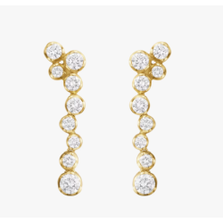 Georg Jensen Signature �restikker 18kt guld med diamanter 0,62ct TWVS