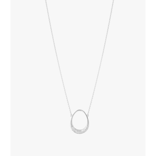 Georg Jensen Offspring s�lvvedh�ng med brillanter 0,04 ct