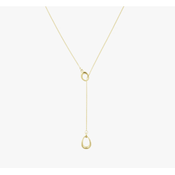 Georg Jensen  Offspring Lariat halsk�de 18 kt guld