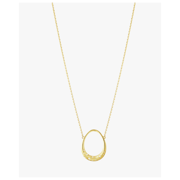 Georg Jensen Offspring vedh�ng 18 kt guld med brillanter 0,04 ct 
