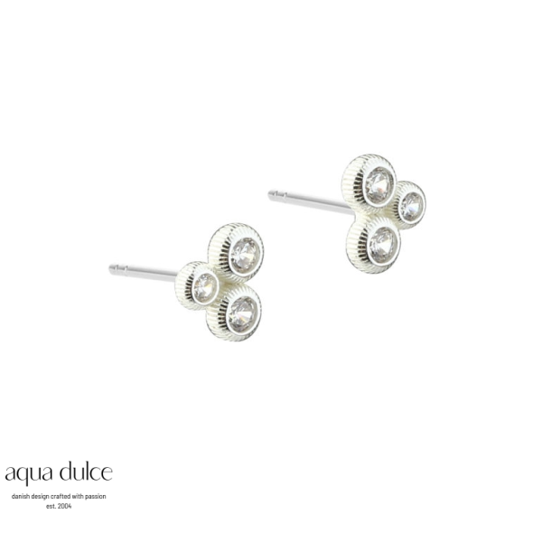 Aqua Dulce Whisper Dot �restik s�lv med zirkonia
