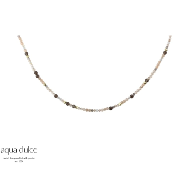 Aqua Dulce Meadow Rose collier mix �delsten 45+3cm