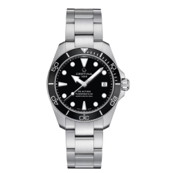 Certina DS Action powermatic st�l sort skive 38mm