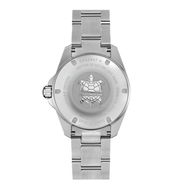 Certina DS Action powermatic st�l sort skive 38mm