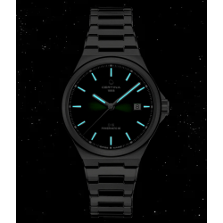 Certina DS 7 herreur st�l powermatic med gr�n skive