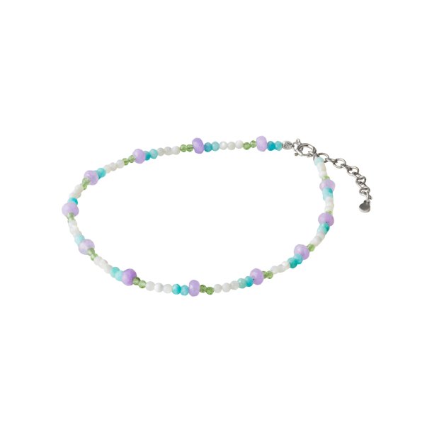 Sea Colour ankelk�de i s�lv m. mix sten fra Pernille Corydon