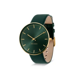 Arne Jacobsen City Hall Evergreen unisex armbndsur 40 mm