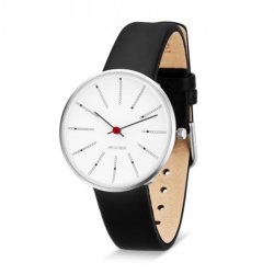 Arne Jacobsen Bankers unisex armbndsur 34 mm