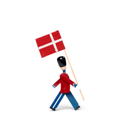 Kay Bojesen Fanebrer, 18,5 cm