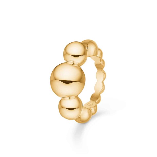 Mads Z Biggest Ball 14 kt guldring str.54