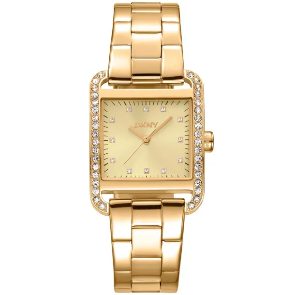 DKNY Iconic Women City Glitz armb�ndsur i forgyldt st�l