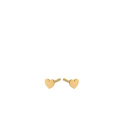 Mini Heart restikker i forgyldt slv fra Pernille Corydon