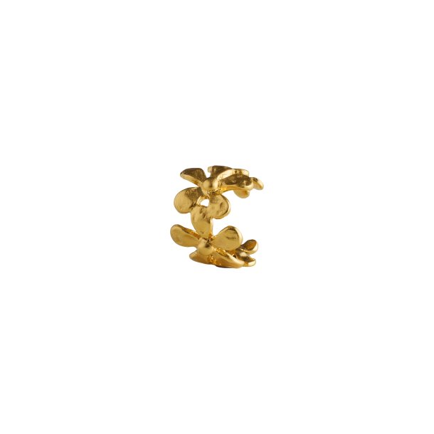 Wild Poppy earcuff i forgyldt slv fra Pernille Corydon