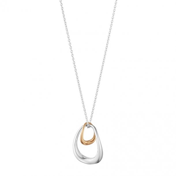 Offspring vedhng fra Georg Jensen - sterling slv og rosaguld