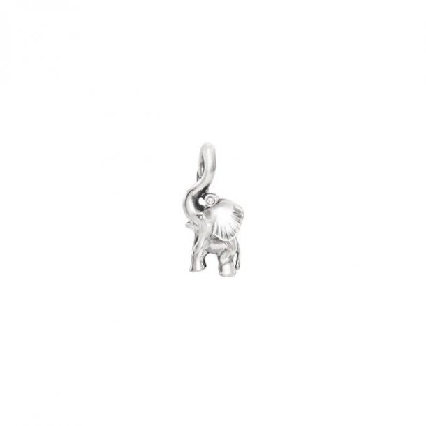 Ole Lynggaard - Sweet Drops Charm - Elefant m diamant