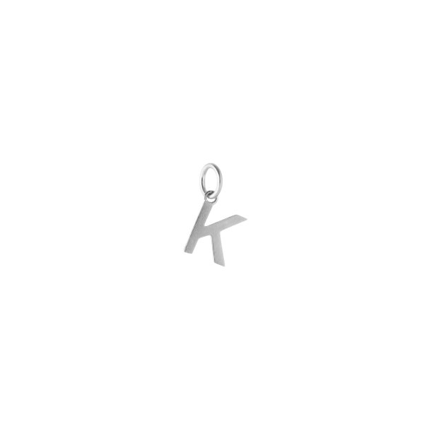 Love Letter, K, vedh�ng i s�lv fra Pernille Corydon