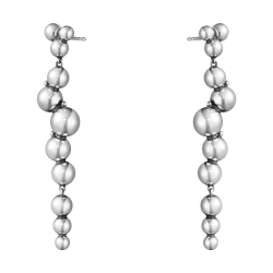 Moonlight Grapes reringe i oxideret slv fra Georg Jensen