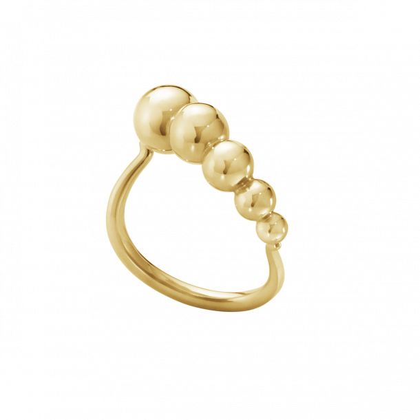 Moonlight Grapes ring i guld fra Georg Jensen