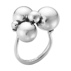 Moonlight Grapes ring i slv fra Georg Jensen