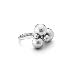 Moonlight Grapes ring i oxideret slv fra Georg Jensen