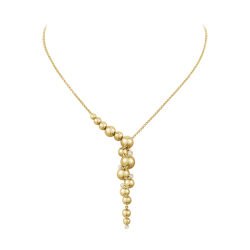 Moonlight Grapes halskde med vedhng i guld fra Georg Jensen