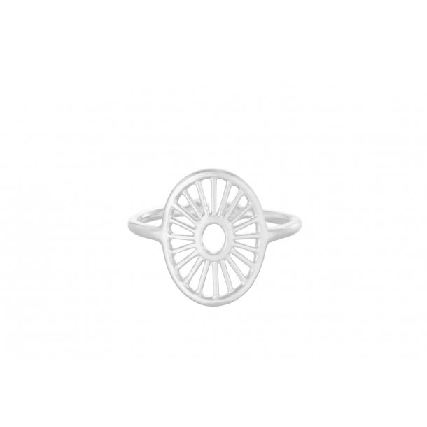 Pernille Corydon Small Daylight ring, slv