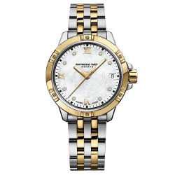 Raymond Weil Tango dameur med perlemor og diamanter p skiven
